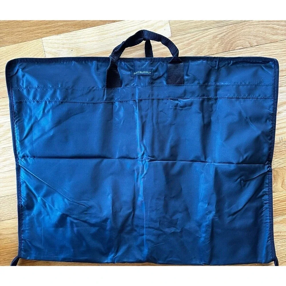 Suitsupply Bi Hold Full Zip Travel Blazer Suit Garment Bag Black​​​